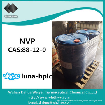 CAS: 88-12-0 Adhésif chimique Nvp / N-Vinyl-2-Pyrrolidone / N-Vinylbutyrolactame